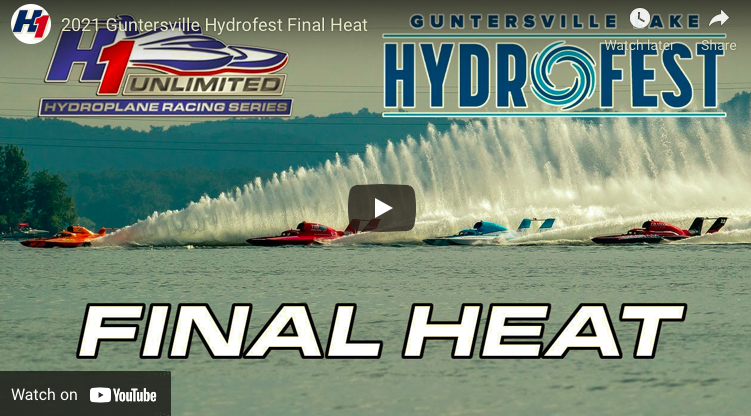 Unlimited Hydroplane Racing Guntersville Final Heat